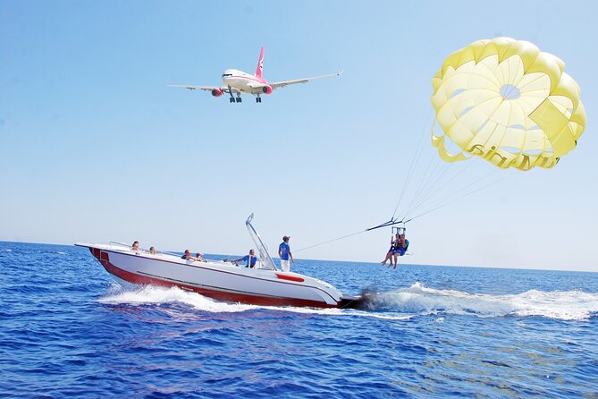 Parasailing Ride - Sharm El Sheikh, Single or Double, Private Car - Taking off above the Red Sea