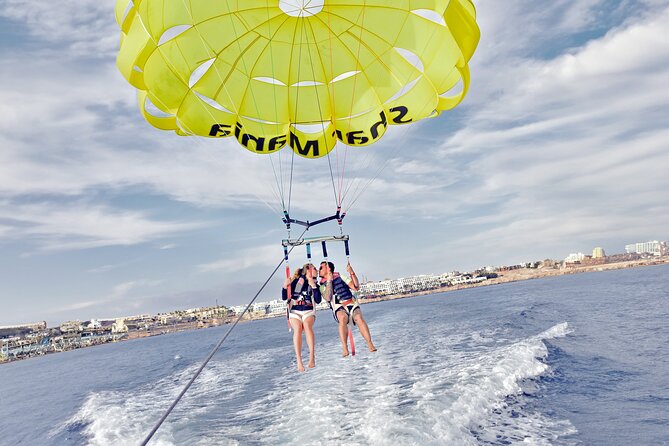 Parasailing Ride - Sharm El Sheikh, Single or Double, Private Car - Private pickup with Saher and the car ride