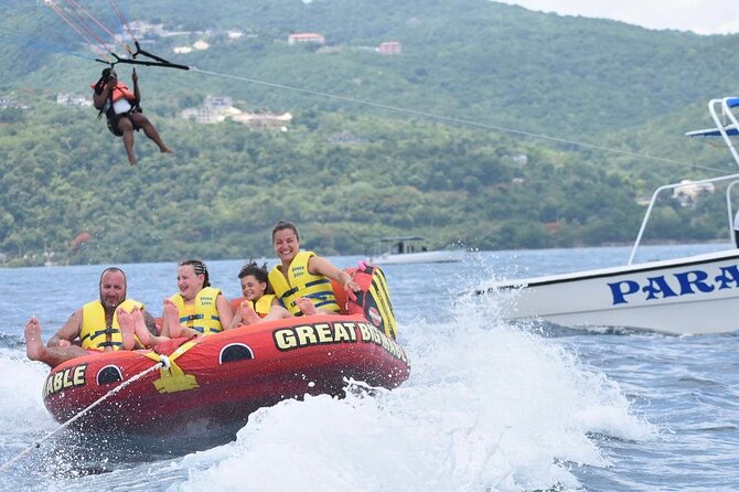 Parasailing, Sea Tubing & Jet Ski from Montego Bay- Private tour - Weather, timing, and cancellation rules
