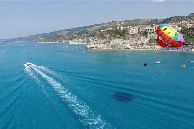 Parasailing Single Flight to Tropea in Small Group - Flying Above Tropea’s Clear Water
