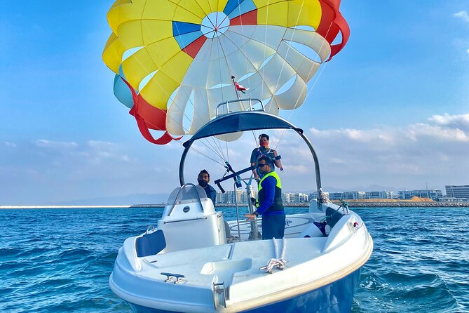 Parasailing tour in Al Mouj Muscat - What you see from above Al Mouj