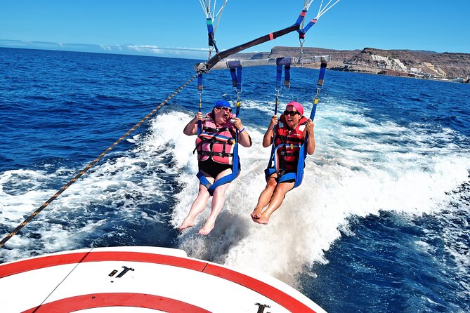 Parasailing Tours Puerto Rico - Flying above Puerto Rico, Gran Canaria