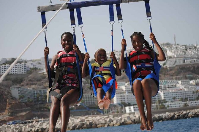 Parasailing Tours Puerto Rico - What happens from harness to touchdown