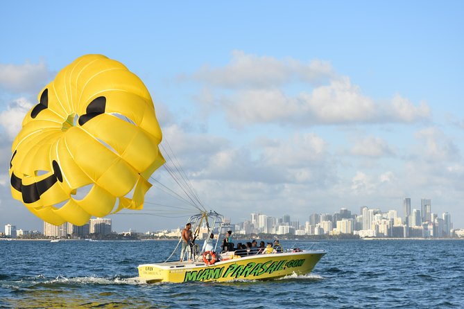 Parasailing with Miami Watersports - The flight lasts minutes, not hours