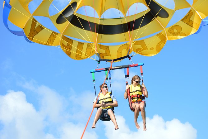 Parasailing with Miami Watersports - Photos, phone cases, and keeping your hands free