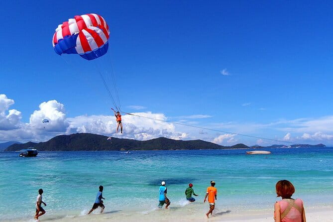 Pattaya Coral Island Snorkeling Banana Boat Parasailing Jet SKi - Choosing between jet skis, parasailing, and the beach