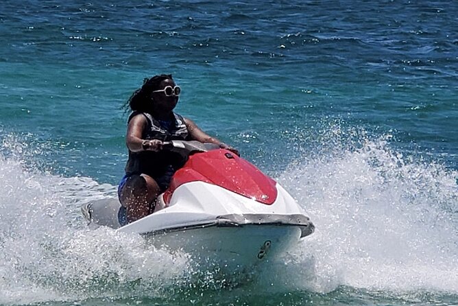 Private Parasailing and Jet Skiing at Montego Bay - Parasailing for the broad coastal view