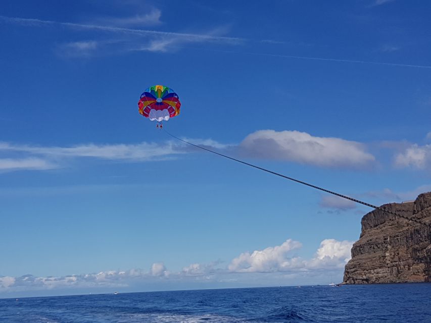 Puerto Rico de Gran Canaria : Parasailing - How the views compare with a beach day