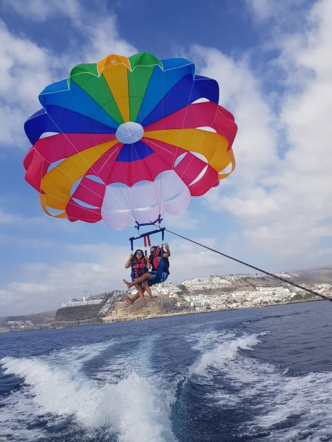 Puerto Rico de Gran Canaria : Parasailing - Weather, sea conditions, and timing