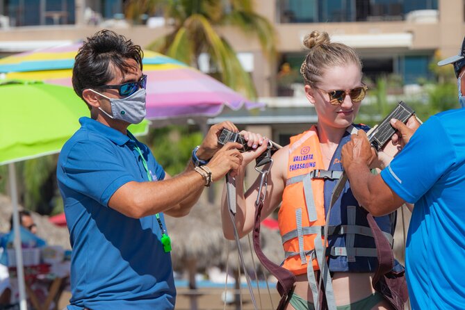 Puerto Vallarta Parasailing Experience - A Calm Safety Briefing Before Takeoff