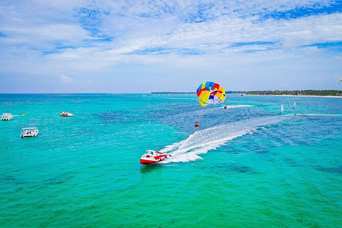 Punta Cana Parasailing Experience Over the Stunning Coastline - A small group, but not a private charter