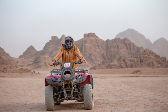 Quad Safari, Parasail, Glass Boat Experience in Sharm El Sheikh - Parasailing above the Red Sea