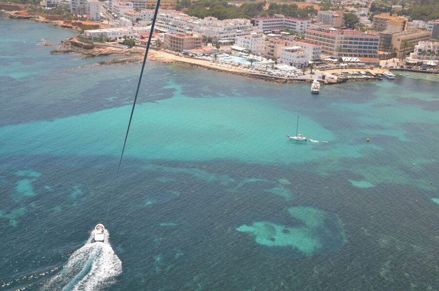 Santa Eulària des Riu: Parasailing Boat Cruise with Drinks - Photos, GoPro video, and what you really receive
