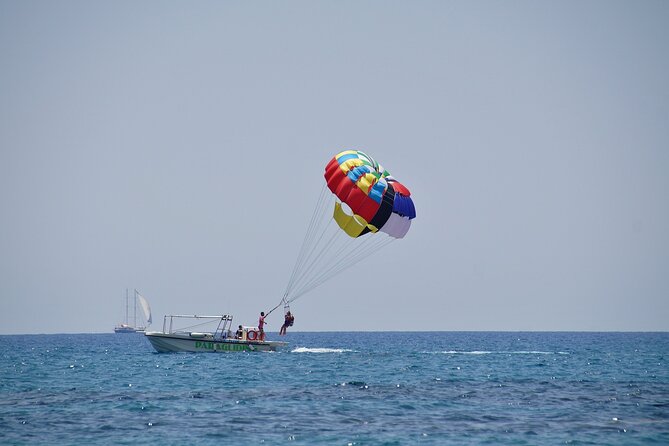 Santorini: Parasailing Flight Experience at Black Beach - Key points to know before booking