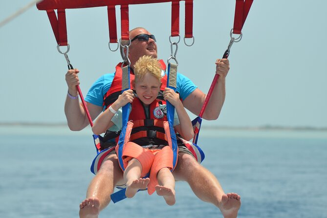Semi Submarine Snorkeling & Fly Parasailing Adrenaline-Hurghada - Parasailing above Hurghada