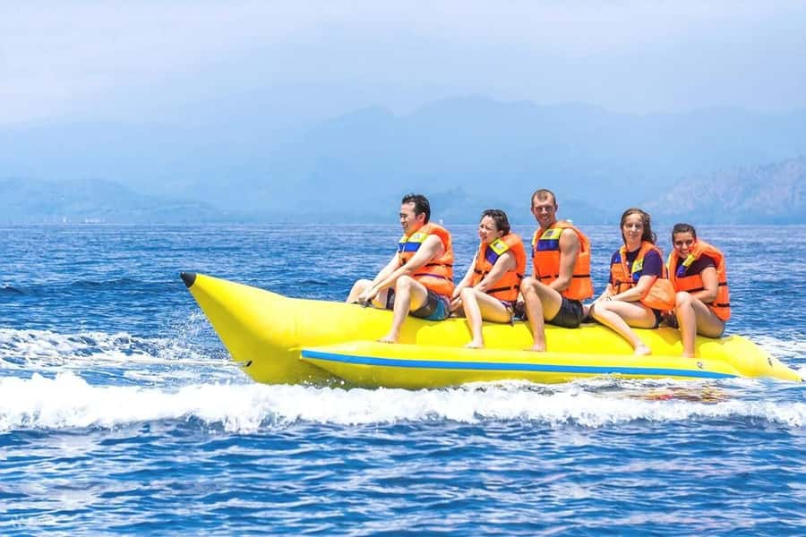 Sharm: Banana, Sofa Boat or Parasailing watersports & pickup - Choosing between parasailing, banana boat, and sofa boat