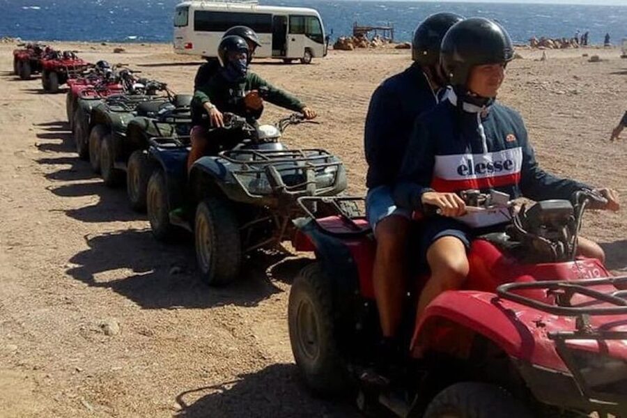 Sharm El-Sheikh: Parasailing, Camel Ride, Dive & Quad Bike - A short camel ride with a traditional touch