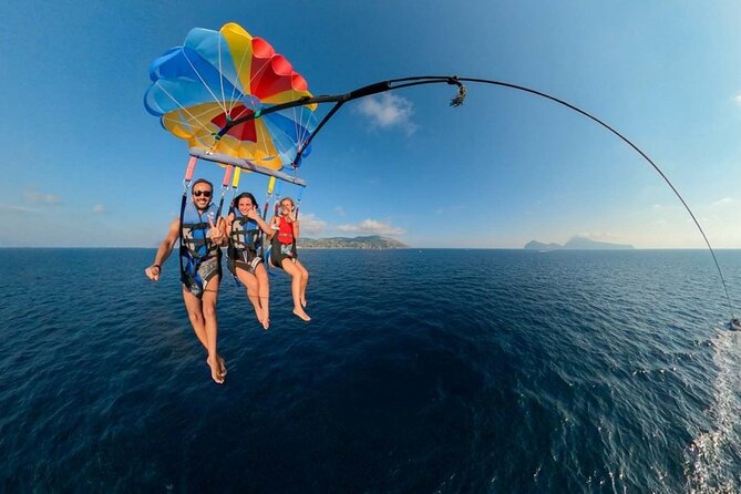 Sky-High Thrills Parasailing over Sharm El Shaikh's Crystal Water - What the short flight is best for