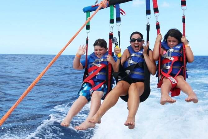 Speedboats and Parasailing Combo - Speedboats and parasailing need confirmation