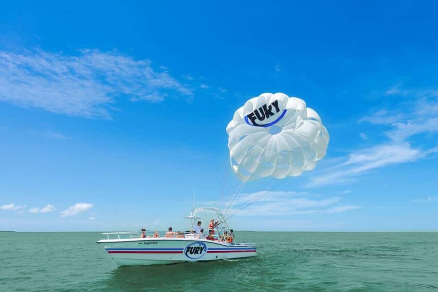 St. Augustine: Parasailing Adventure - Taking Off From 250 Vilano Road
