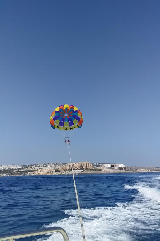 St. Julian's: Malta Parasailing Adventure with Photos - Taking off from St. Julian’s