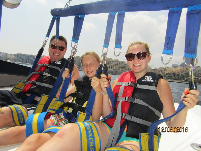 St. Julian's: Parasailing in Malta with Photos and Videos - Who will enjoy this most?