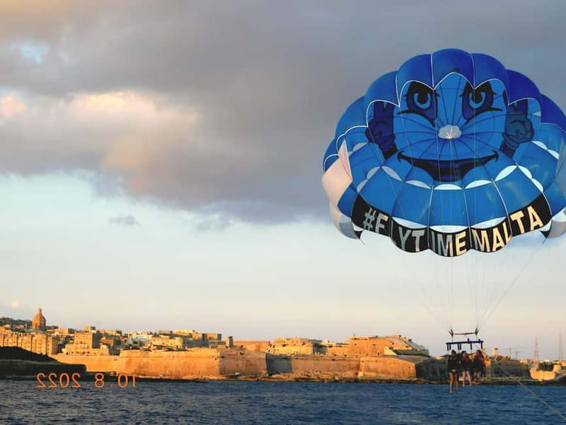 St. Julians: Parasailing Go & Fun with Free Photos & Videos - Key points to know before you book
