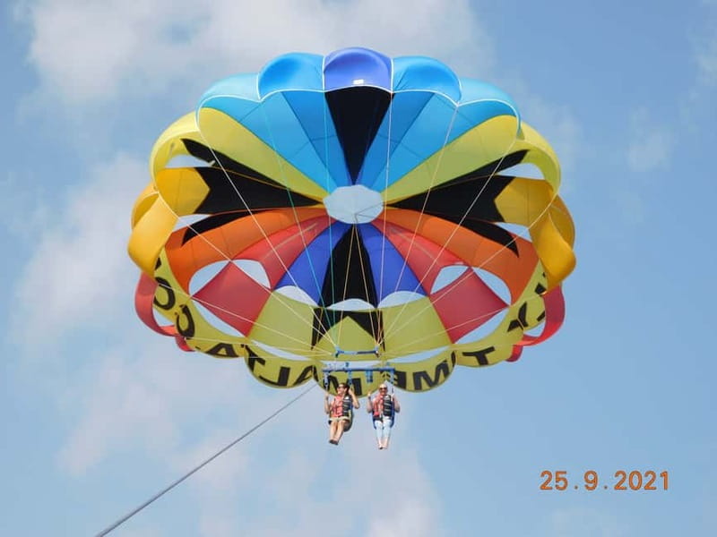 St. Julians: Parasailing Go & Fun with Free Photos & Videos - The meeting point at Spinola Bay