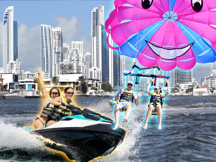 Surfers Paradise: Parasailing and Jet Ski Tour Package - Key points to know before booking