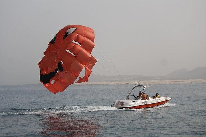 Tandem Parasailing and Jet Ski in Puerto del Carmen - From Playa Chica to the open water