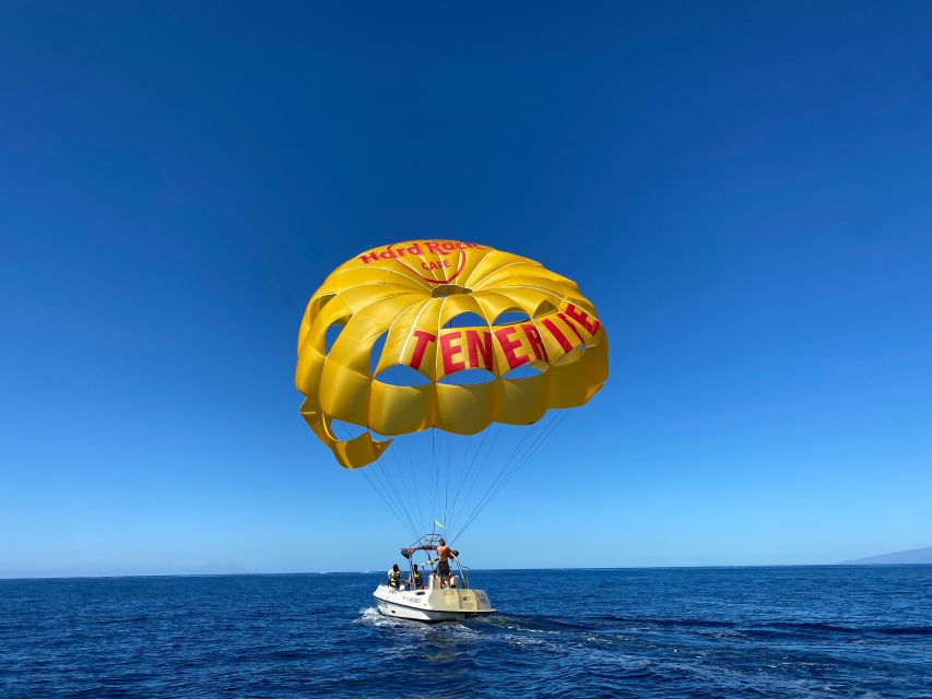 Tenerife Costa Adeje Parasailing - Safety help for first-time flyers