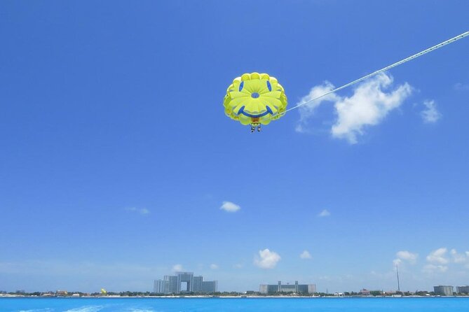 The Best Parasail Adventure & Transportation - Rising above Cancun’s Caribbean water