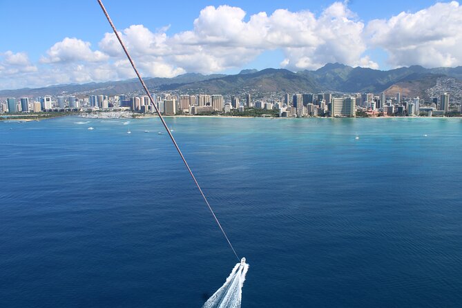 Waikiki and Diamond Head Parasailing Experience - Choosing between the line lengths