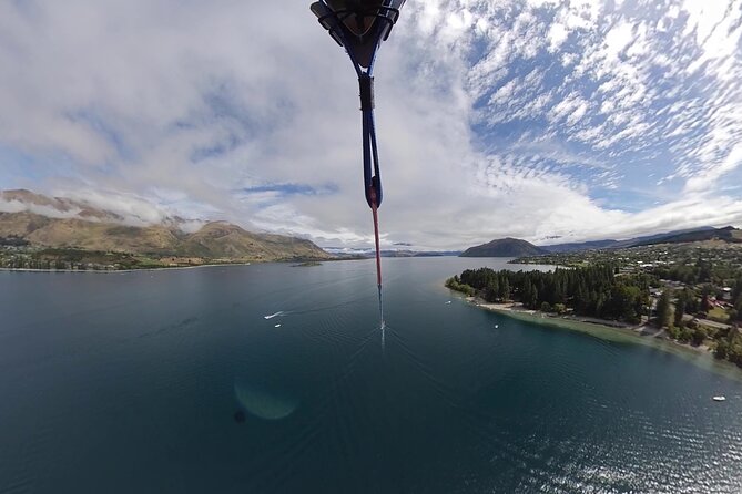 Wanaka Parasailing - Lake Wanaka from above, in theory