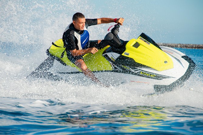 Waters Sport Package with 40 min. Jet Ski and Parasailing 1 person - Starting at Puerto Colón in Adeje