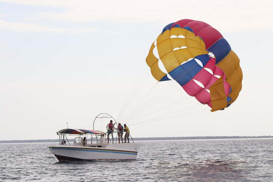 Zanzibar: Parasailing Experience with Instructor - Taking off from the Nungwi beach meeting point